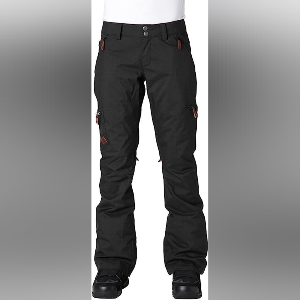 NWT DC Scarlett 15 black (caviar) snowboarding pants snowpants size XL